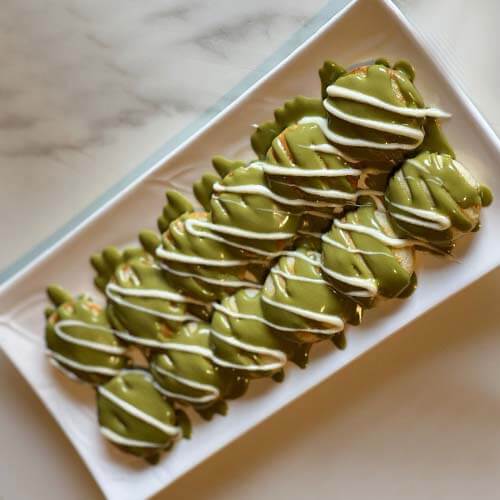 MINI PANCAKE PISTACHIO 